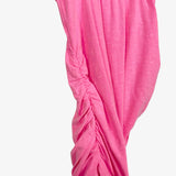 Sundry by Anthropologie Pink Ruched Side Dress NWT- Size 0 (see notes, sold out online)