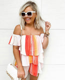 Buddy Love Striped Flowy Lined Shorts- Size S (sold out online)