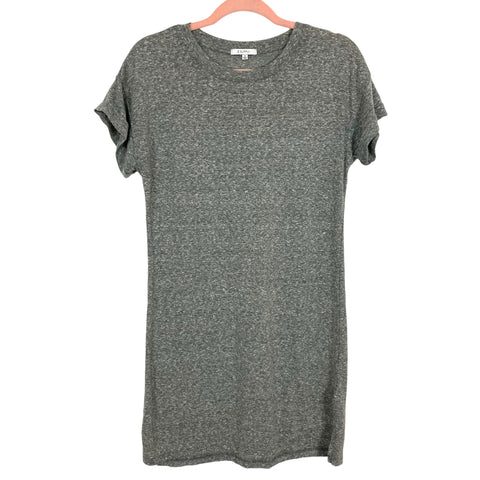 Z Supply Heather Gray Rolled Sleeve Dress- Size S