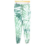 Scoop White/Green Tie Dye Joggers- Size M (8-10 - We Have Matching Top!) (Inseam 26”)