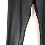 Carbon38 Shiny Black Crop Legging- Size S (Inseam 22”)
