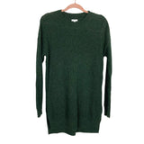 BP Hunter Green Open Knit with Side Slits Tunic Sweater- Size XS (sold out online)