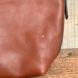 Pre-Owned Coach Camel Leather Crossbody Bag (see notes)