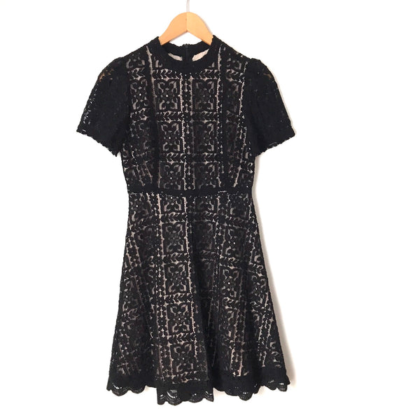 BB Dakota Black Lace Dress- Size 2 – The Saved Collection