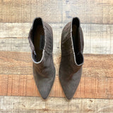 Steve Madden Brown Booties- Size 8.5