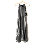 Who What Wear Metallic Halter Dress- Size 1X (see notes)