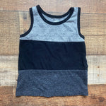 Old Navy Black/Grey Color Block Tank Top- Size 18- 24 months