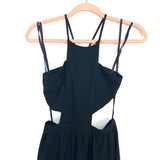 Nameless Black Open Side and Back Lace Up Dress- Size S