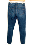 Express Ankle Legging Midrise Distressed with Raw Hem- Size 6 (Inseam 27”)