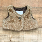 Old Navy Faux Fur Vest- Size 0-3M