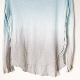 Bobi Ombre Long Sleeve Top- Size XS