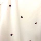 LOFT Tank Sheer Lined with Ruffle Hem- Size S