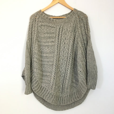 Angel of the North Anthropologie Chunky Sweater- Size S