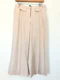 Ellen Tracy Front Pleat Pants in Parchment NWT- Size 4