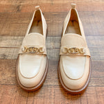 Sam Edelman Cream Loafers- Size 9 (sold out online, great condition)