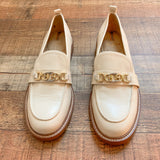 Sam Edelman Cream Loafers- Size 9 (sold out online, great condition)