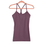 Lululemon Purple Padded Tank- Size 6