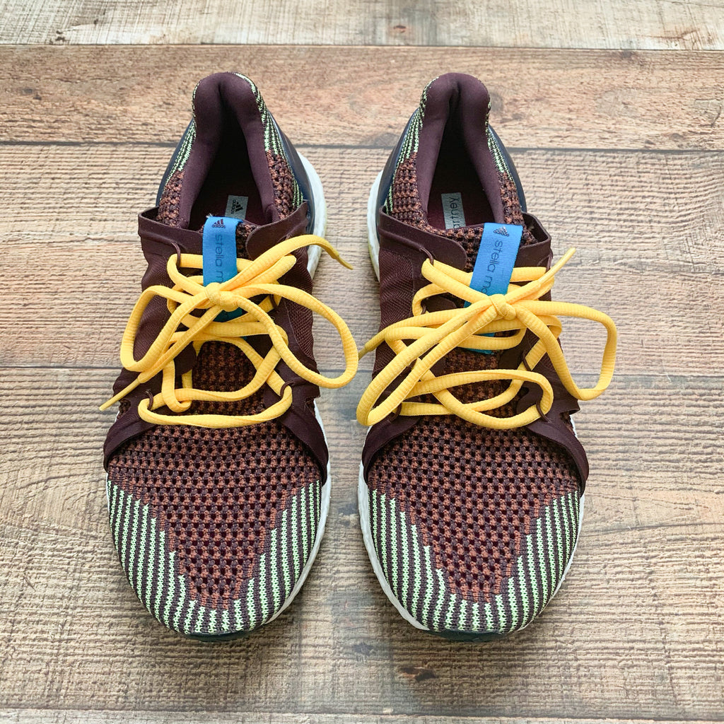 Adidas Stella McCartney Purple Running Shoes with Yellow Laces- Size 7 The Saved Collection Adidas Stella McCartney Purple Running Shoes with Yellow Laces- Size 7 The Saved Collection