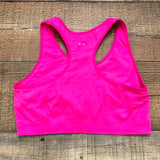 Jockey Pink Racerback Sports Bra- Size ~M (See Notes)