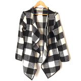 Mazik by Layla James Checkered Waterfall Jacket NWT- Size S