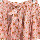 Vestique Pink Floral Belted Elastic Shorts NWT- Size M