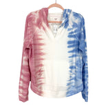 Maurices Red/White/Blue Hooded Pullover Top NWT- Size S (sold out online, see notes)