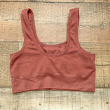 Harper Wilde Brick Ribbed Bra- Size S