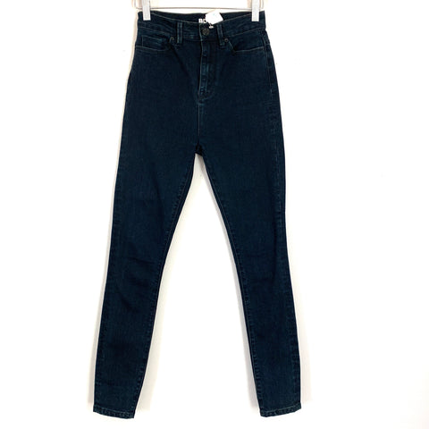 BDG Dark Wash Super High Rise Twig Ankle Skinny Jeans- Size 24 (Inseam 28")