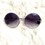 No Brand Silver Sunglasses with Pearl Detail