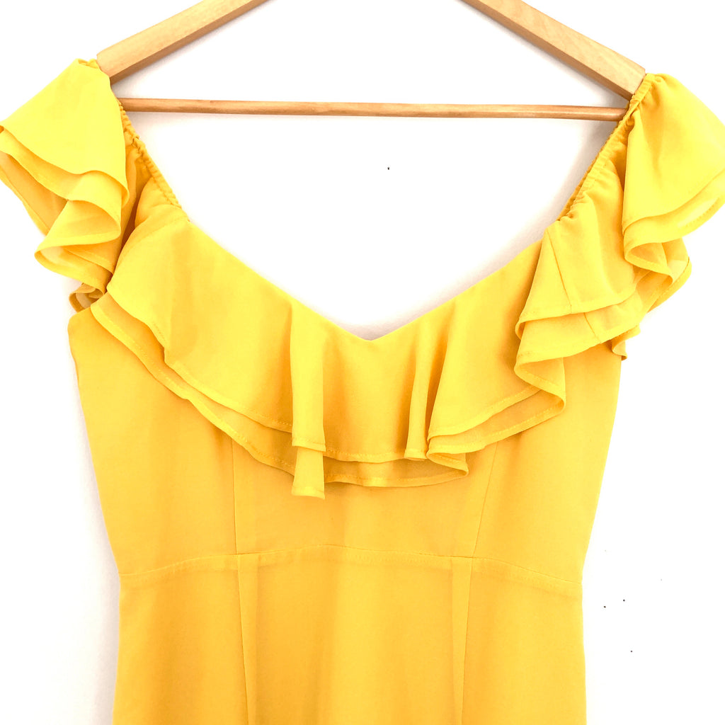 lovers and friends off the shoulder dress Lovers + Friends Honey Off the Shoulder Ruffle Dress