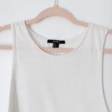 Forever 21 White Open Back Tank- Size S (see notes)