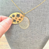 No Brand Gold Star Isaiah 60:20 Necklace