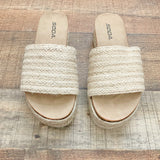 Soda Rope Espadrille Sandals- Size 7 (See Notes!)