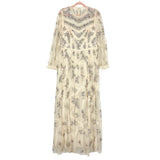 Needle & Thread Floral Embroidered Maxi Dress- Size 14 (sold out online)