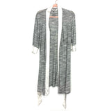 Kindred Bravely Heatherd Grey Robe- Size S/M