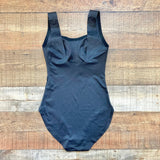EBY Black Seamless Bra Bodysuit- Size S