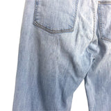 Good American Good Cuts Light Wash Distressed Jeans- Size 10/30 (see notes, Inseam 24”)