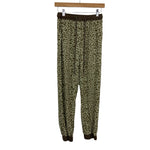 Crescent Animal Print Jogger Set- Size S (sold as set)