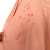 Aerie Peach After Sunset Smile + Wave Oversized Sweatshirt- Size XL (sold out online, see notes)