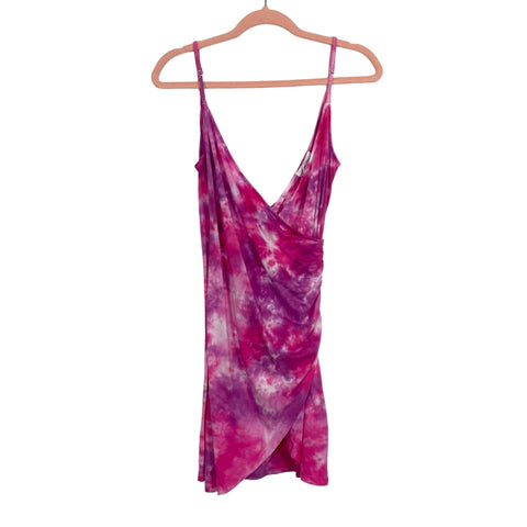 Lovers + Friends Tie-Dye Side Ruched Dress NWT- Size S