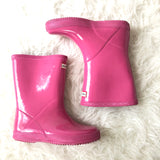 Hunter Pink Girls Boots- Size 12