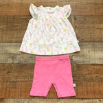 Rosie Pope Flamingo Short Set- Size 0-3M