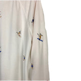Lou & Grey for Loft White Snow Ski and Snowboard Sweatshirt- Size M (sold out online, we have matching sweatpants, see notes)
