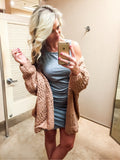 Free People Rose Open Knit Sweater Cardigan- Size XS/S