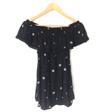 Gibson Naples Venezia Black Print Off The Shoulder Top NWT- Size PXXS (we have matching shorts)