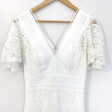 Eliza J Crochet and Lace Dress- Size 0