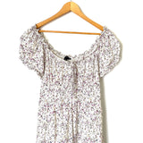 J. Crew Floral Off the Shoulder Dress- Size 14 (see notes)