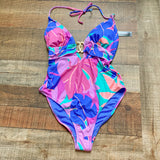 No Boundaries Front Buckle Bikini Fit One Piece NWT- Size M (see notes)