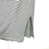Old Navy Stone/Black Distressed Side Slit Tunic- Size M