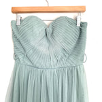 Birdy Grey Convertible Sage Bridesmaid Dress- Size S